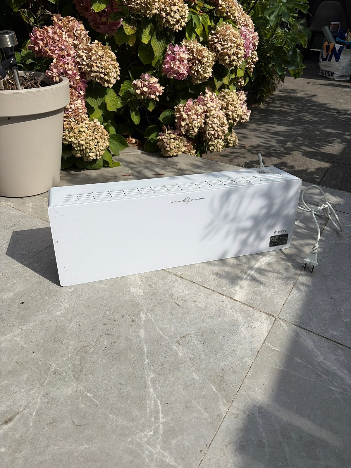 Elektrische Kachel Eurom Wall Designheat 2000 Wifi, Doe-het-zelf en Verbouw, Verwarming en Radiatoren, Ophalen, Minder dan 30 cm