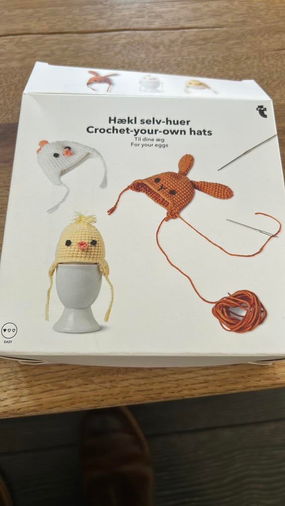 Eierwarmers, zelf haken, Ophalen, Nieuw, Haken, Patroon of Boek