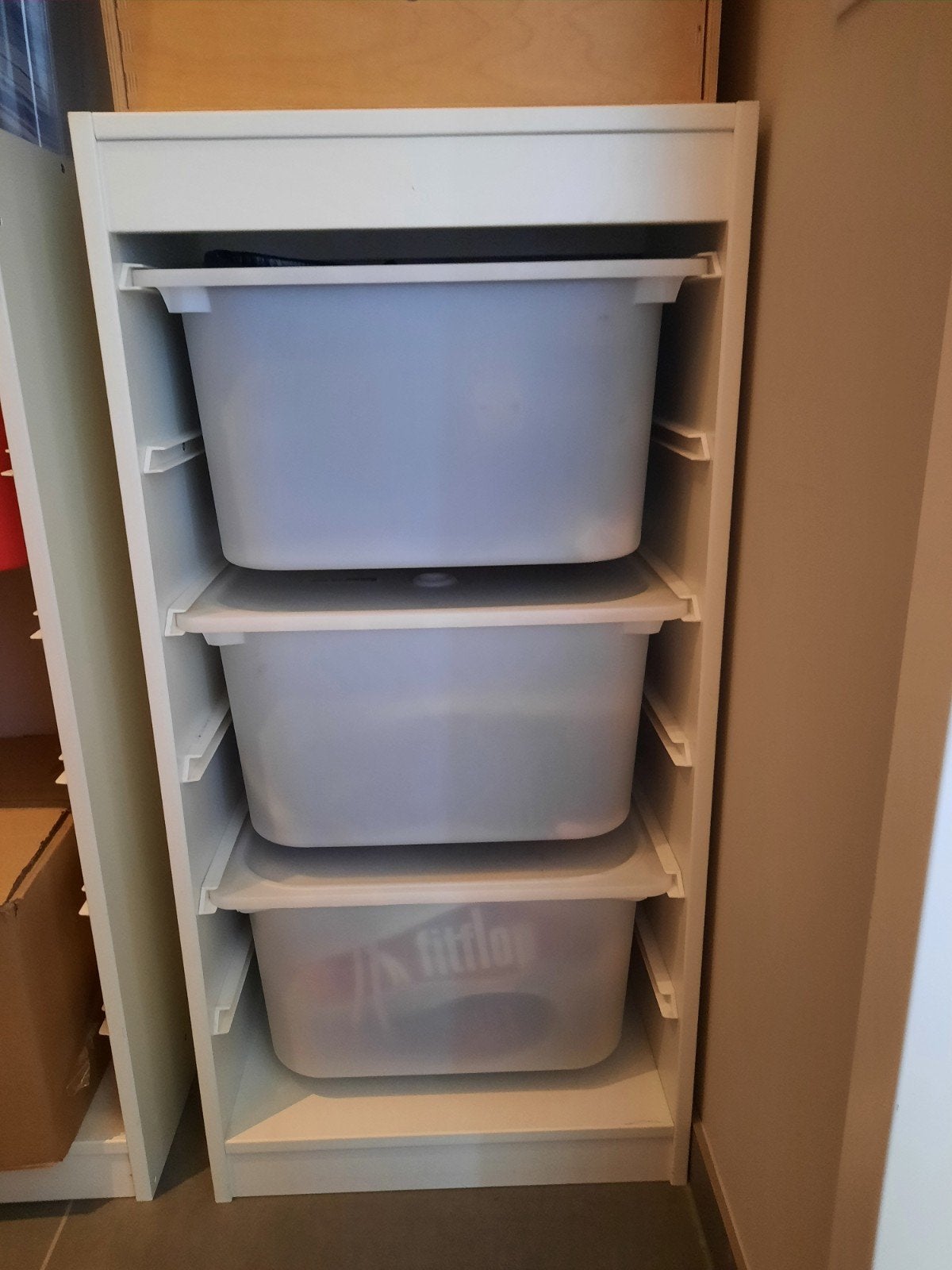 witte ladenkast ikea, Ophalen, Inbouw, Minder dan 60 cm