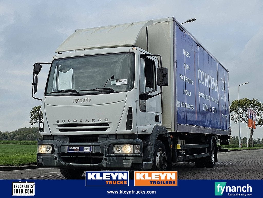 IVECO 120E24 EUROCARGO manual taillift, Auto's, Iveco, Wit, Bedrijf, 239 pk