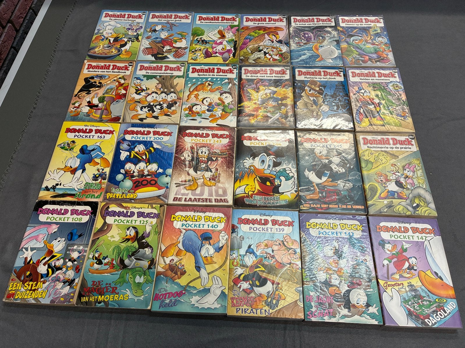 Donald Duck pockets losse verkoop vanaf €1,50, Meerdere comics, Ophalen of Verzenden, Gelezen, Europa
