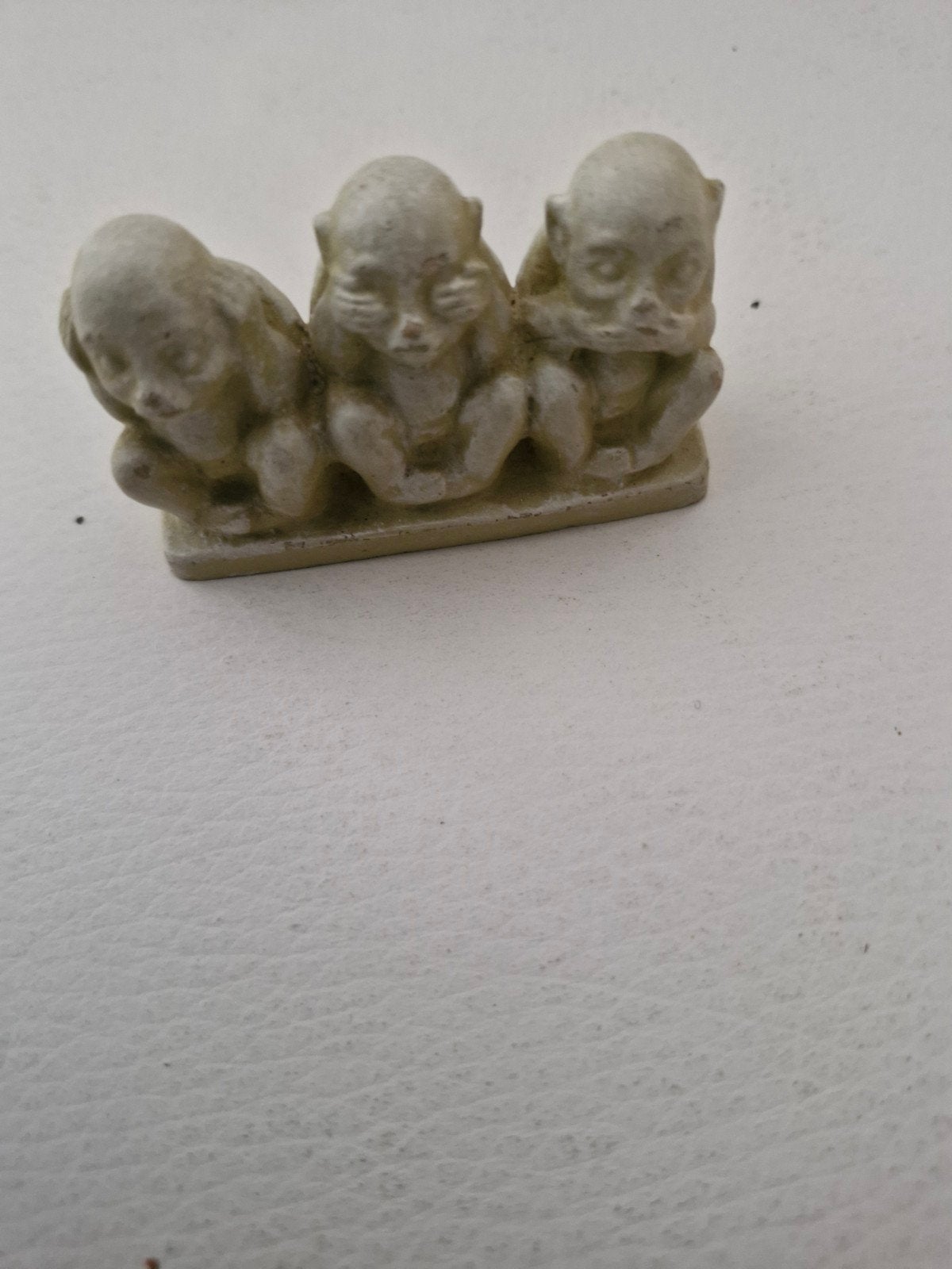 Beeldje Drie Wijze Apen - Horen, Zien, Zwijgen, Ophalen of Verzenden, Dier