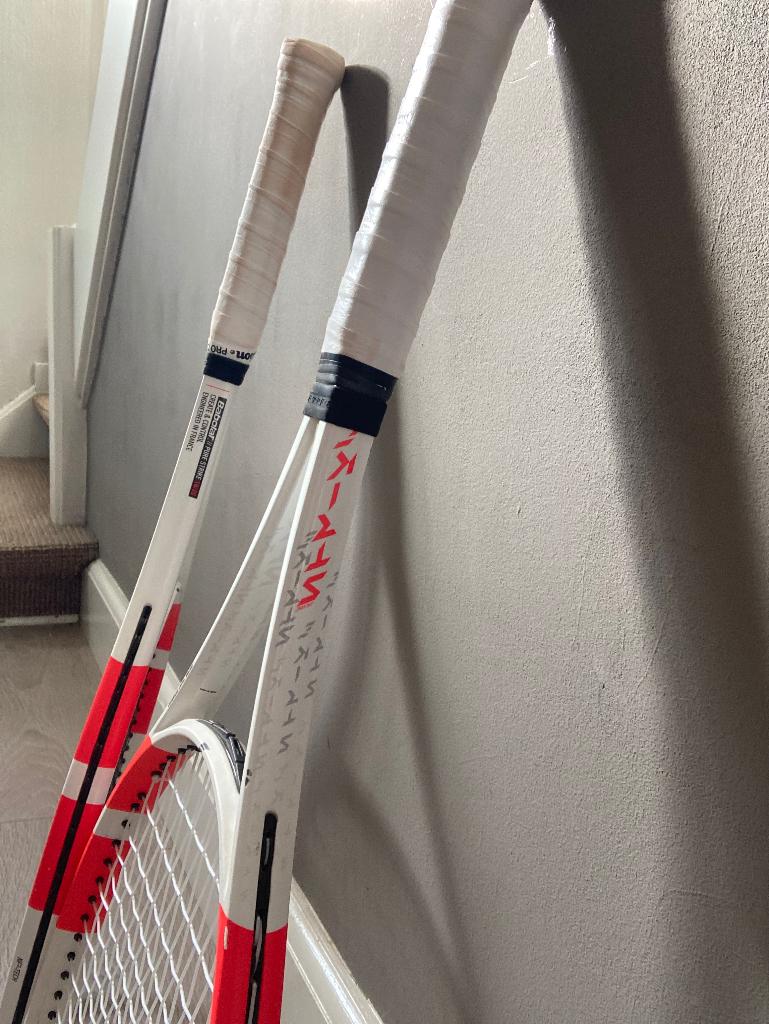 Babolat Pure Strike 98 L2 - 4e generatie, Sport en Fitness, L2, Ophalen of Verzenden, Zo goed als nieuw, Racket