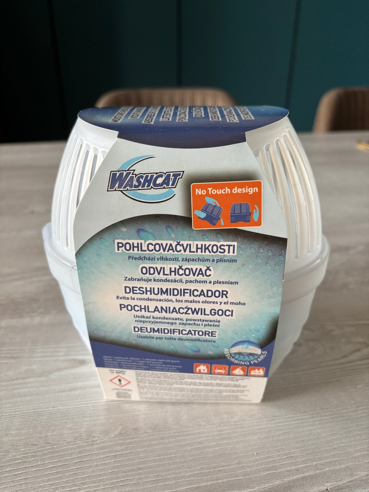Washcat Vochtvanger - Voorkomt condens en schimmels, Ophalen of Verzenden, Nieuw