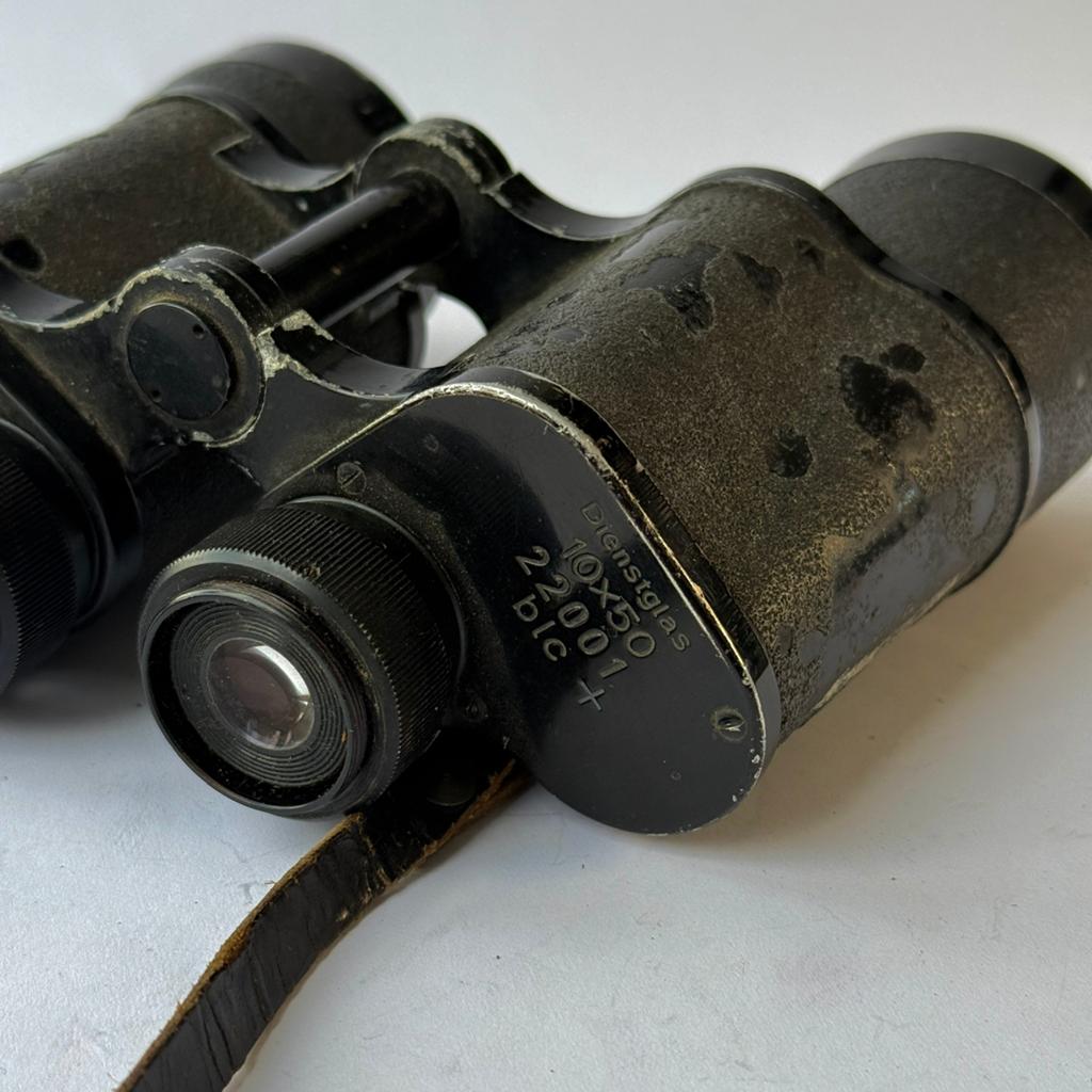 Duitse 10x50 dienstglas BLC wo2, Verzamelen, Ophalen of Verzenden, Duitsland
