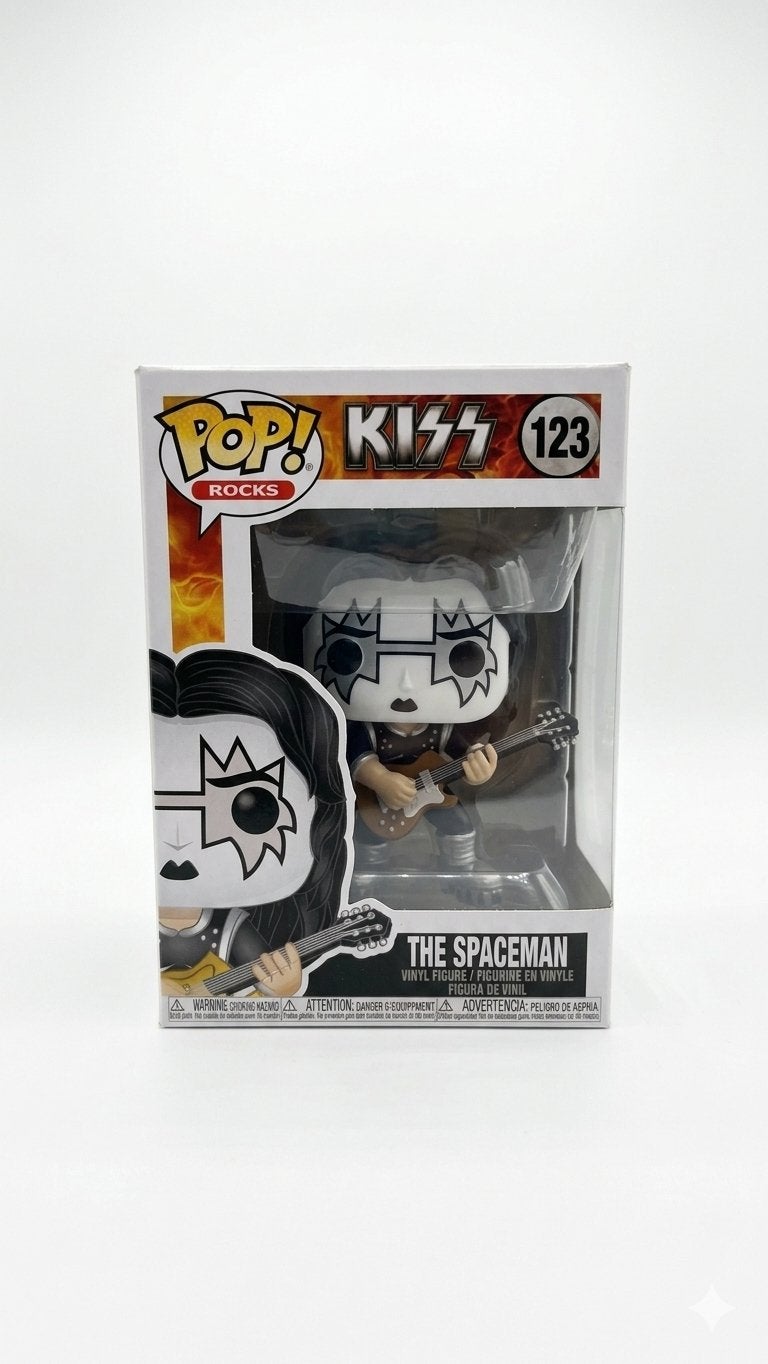 Funko Pop! Rocks KISS The Spaceman #123, Ophalen of Verzenden, Zo goed als nieuw