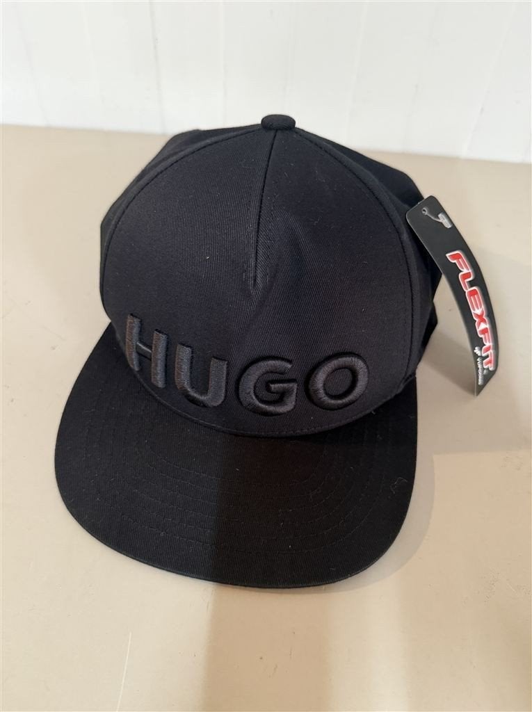 Hugo Boss Jago Flexfit Pet - 3D Logo - Zwart - Maat S/M - Ni, Ophalen of Verzenden, Nieuw