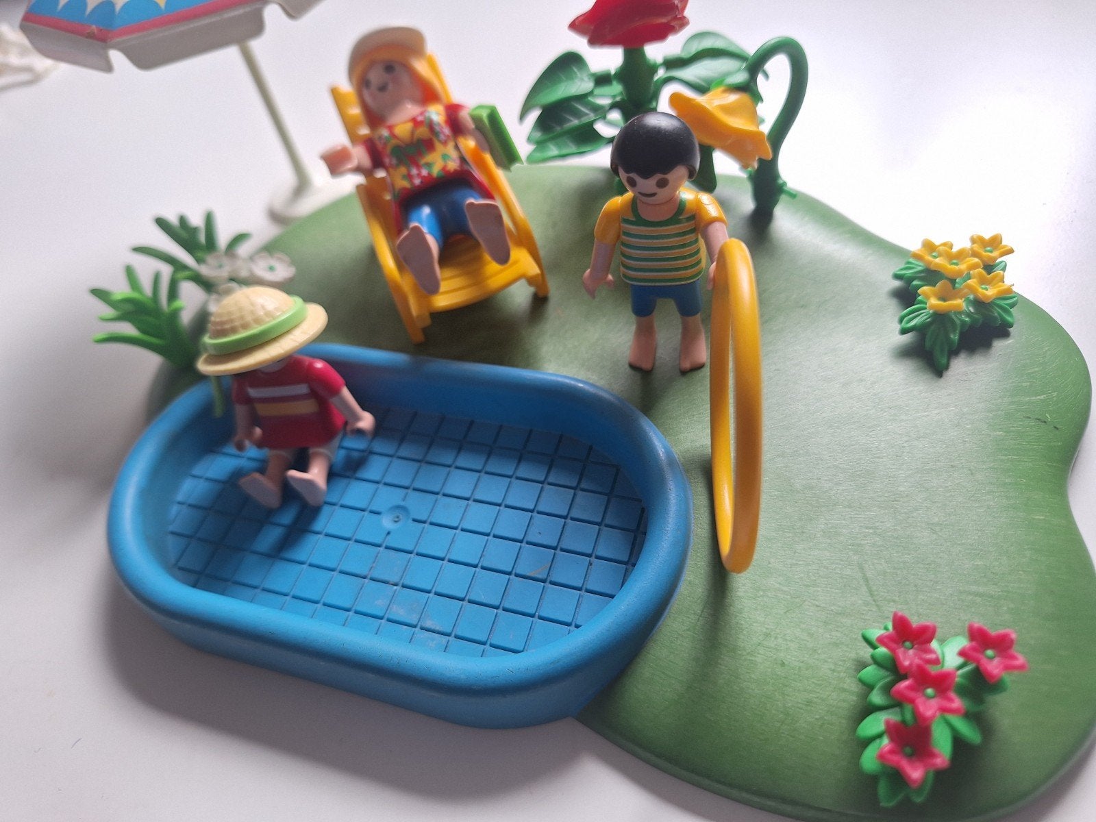 playmobil zwembad, Gebruikt, Complete set, Overige typen, Ophalen of Verzenden