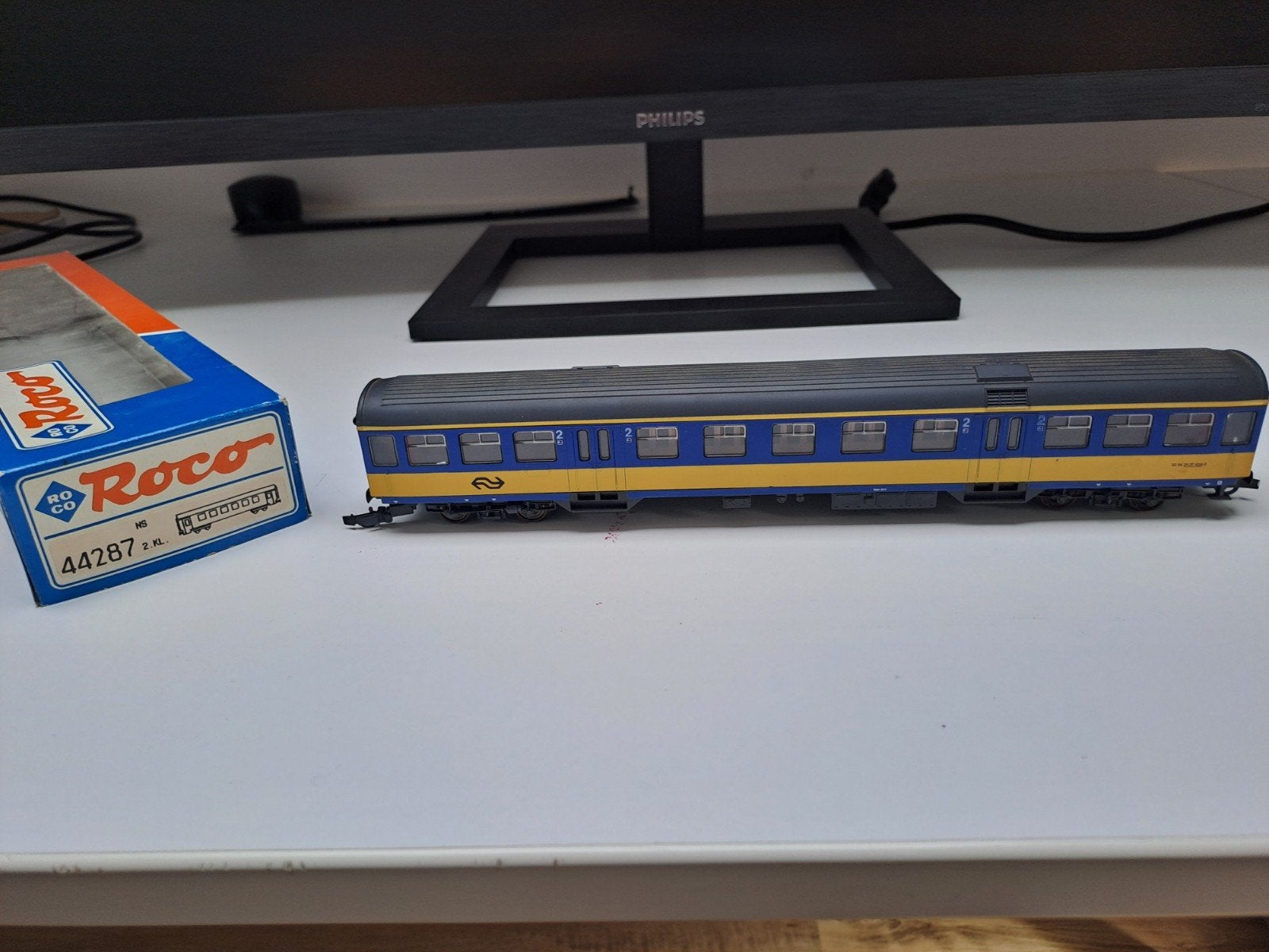 Roco NS Intercity Rijtuig 44287 H0, Ophalen, Zo goed als nieuw, Gelijkstroom, Wagon