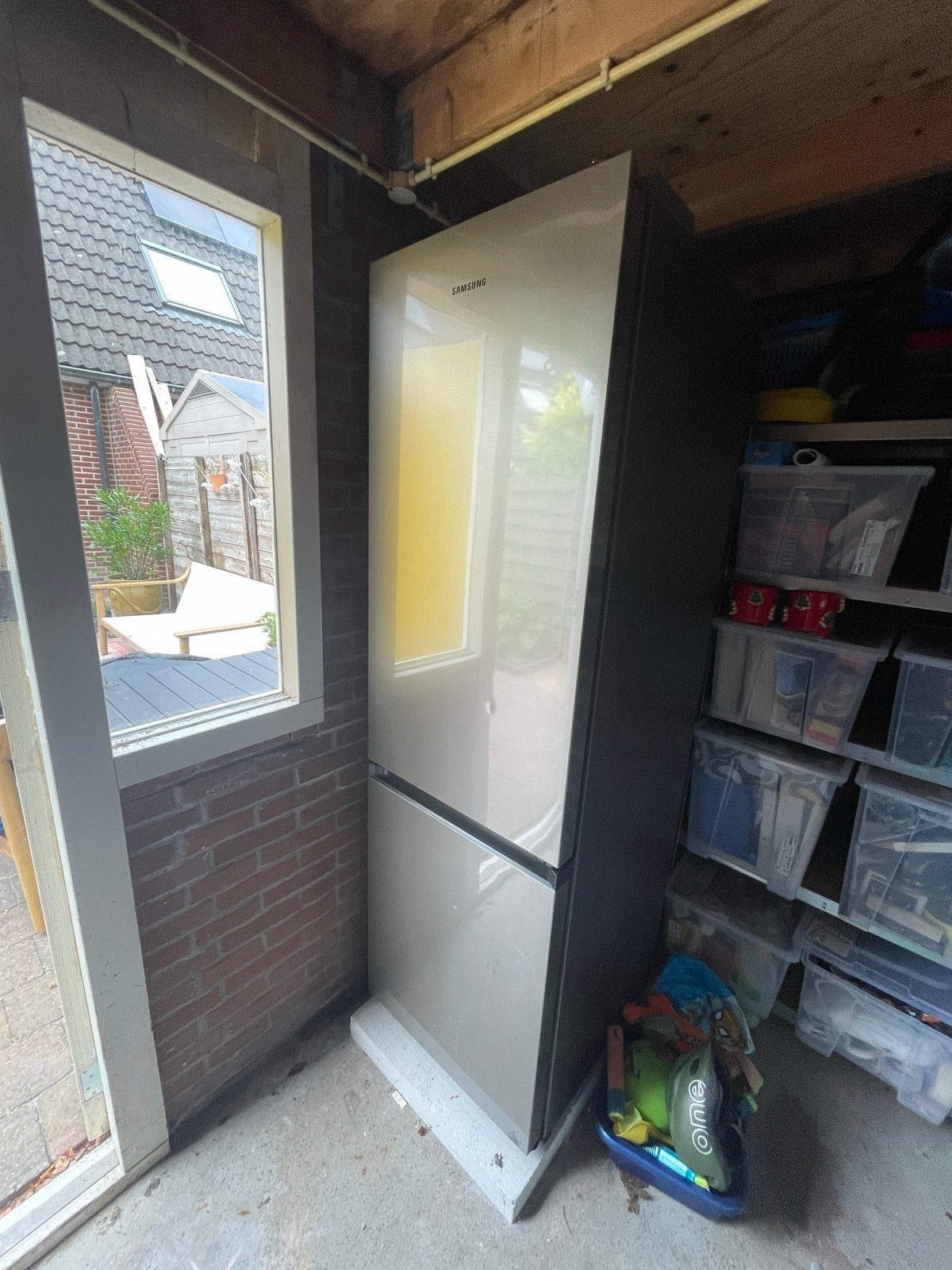 Defecte Samsung koelkast - 4 jaar oud, Ophalen, 60 cm of meer, Met aparte vriezer, 160 cm of meer