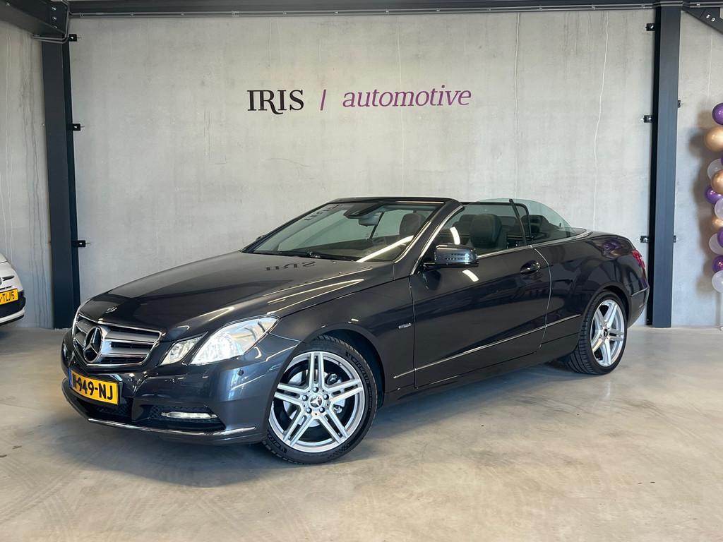 Mercedes-Benz E-klasse Cabrio 200 CGI Elegance - Youngtimer, Euro 5, Achterwielaandrijving, Zwart, 4 cilinders