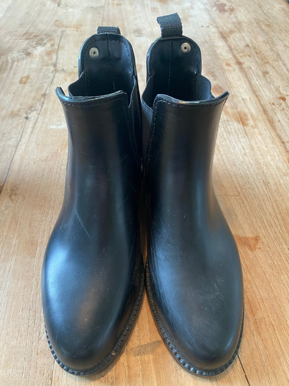 ELT Chelsea regenlaarzen maat 37, Kleding | Dames, Ophalen of Verzenden, Gedragen, Zwart, Regenlaarzen