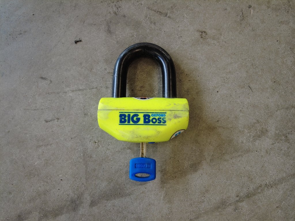 Big Boss Schijfslot ART4, Motoren, Ophalen of Verzenden, Gebruikt