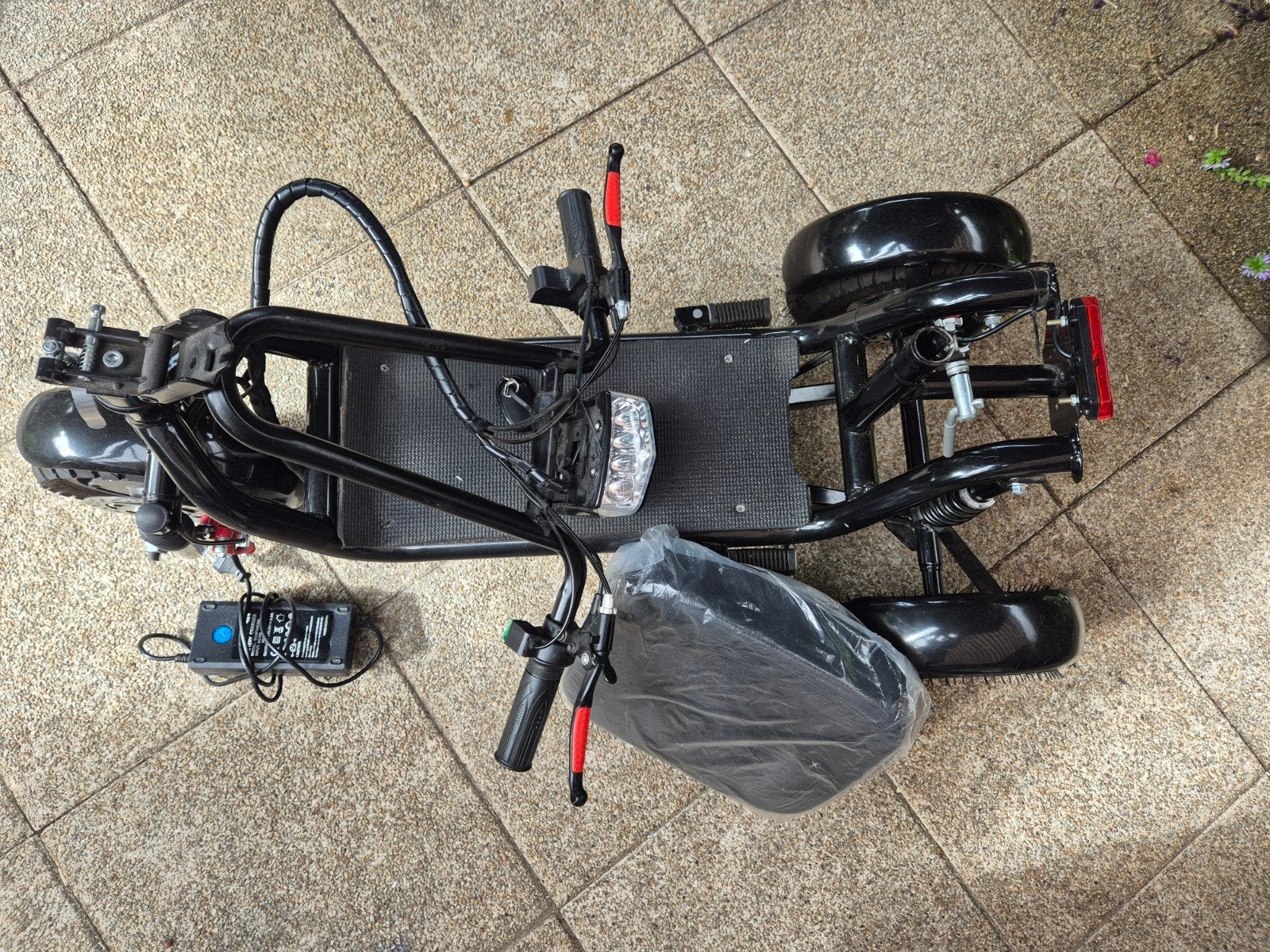 opvouwbare scootmobiel zgan, Ophalen of Verzenden, 10 km/u of minder