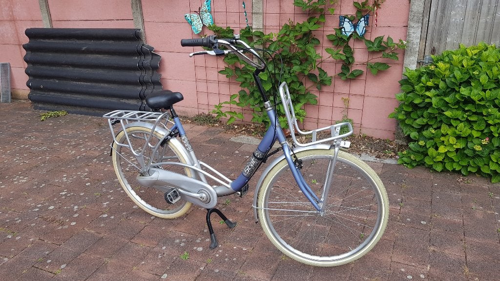 Zeer nette Static moederfiets, Fietsen en Brommers, Fietsen | Dames | Moederfietsen, 53 tot 56 cm, Zo goed als nieuw, Versnellingen