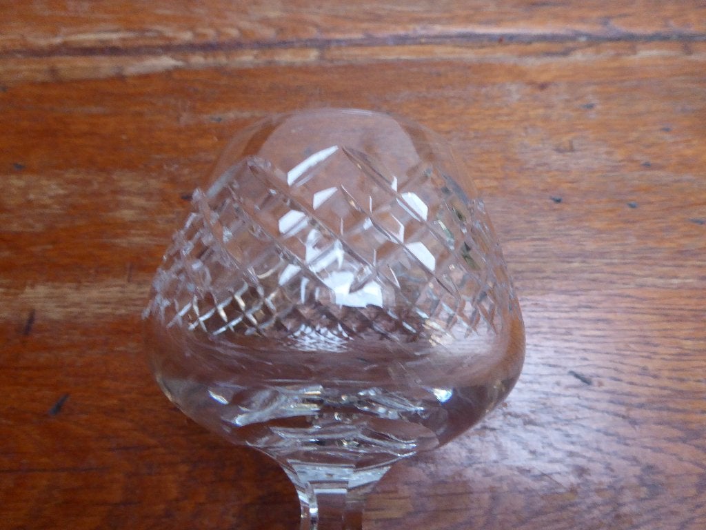 Kristallen wijnglas, roemer, Lausitzer glas, Ophalen of Verzenden