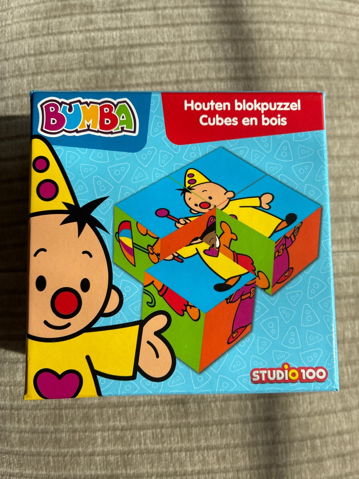 Bumba Houten Blokpuzzel - Studio 100, Gebruikt, Ophalen of Verzenden, Van hout, Minder dan 10 stukjes