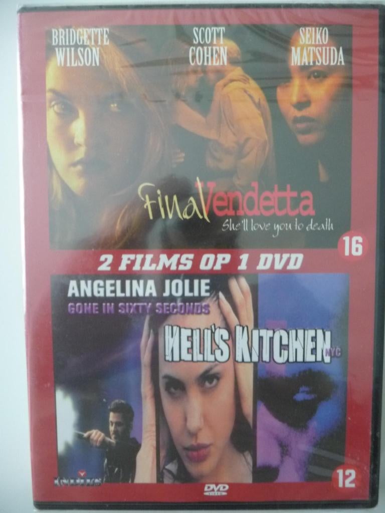 06F: Final vendetta en Hell's kitchen (in plastic), Vanaf 16 jaar, Ophalen of Verzenden, Nieuw in verpakking, Actiethriller