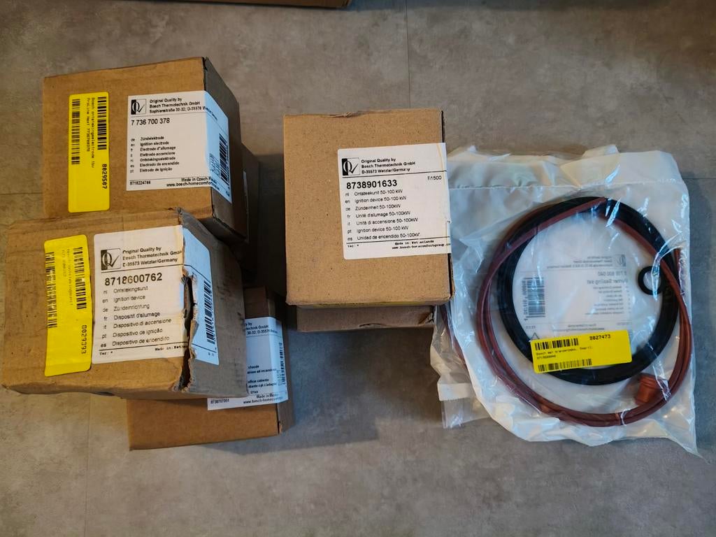 Nieuw onderhoudsmateriaal voor CV ketels. Nefit en Remeha, Ophalen of Verzenden, Nieuw