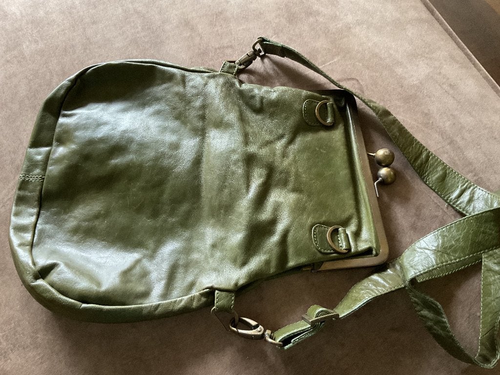 SticksandStones tas groen, Ophalen of Verzenden, Groen, Handtas
