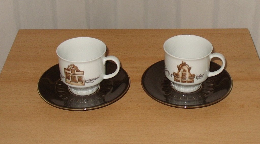 Kop en schotels - Bavaria, Ophalen of Verzenden, Zo goed als nieuw, Porselein, Kop en/of schotel