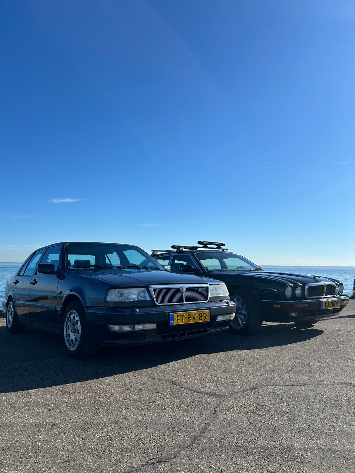 Lancia Thema 3.0 V6 LE E2 1992 Blauw, Voorwielaandrijving, Thema, Zwart, Blauw
