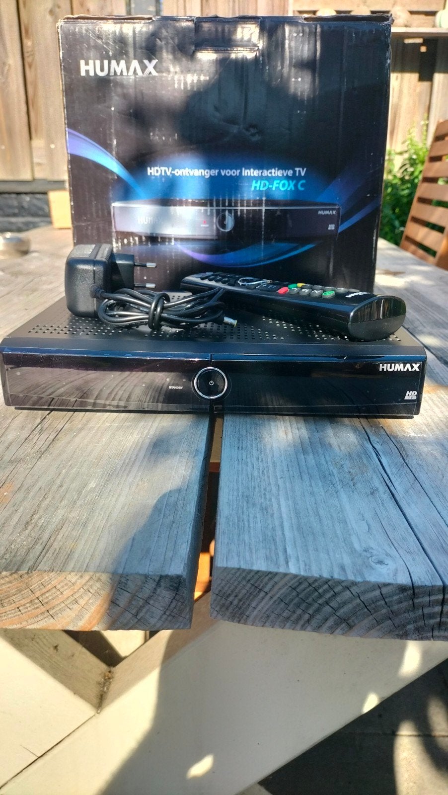 Humax HD-FOX C HDTV-ontvanger voor interactieve TV, Ophalen of Verzenden, Zo goed als nieuw, Decoder