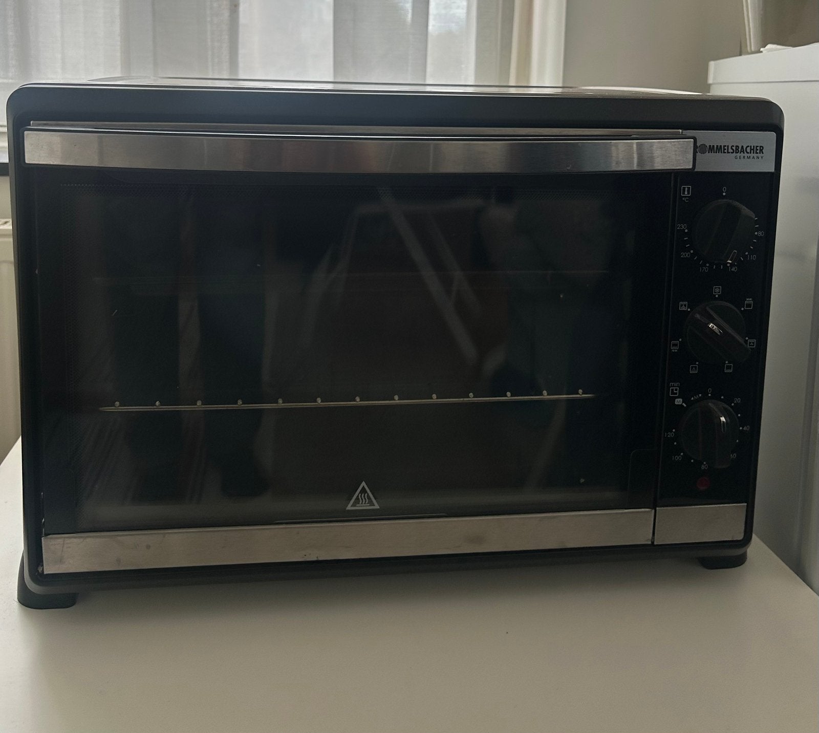 Rommelsbacher BG 1805/E Mini Oven with Rotisserie – 1800W, Ophalen, Zo goed als nieuw, Mini-oven, Minder dan 45 cm