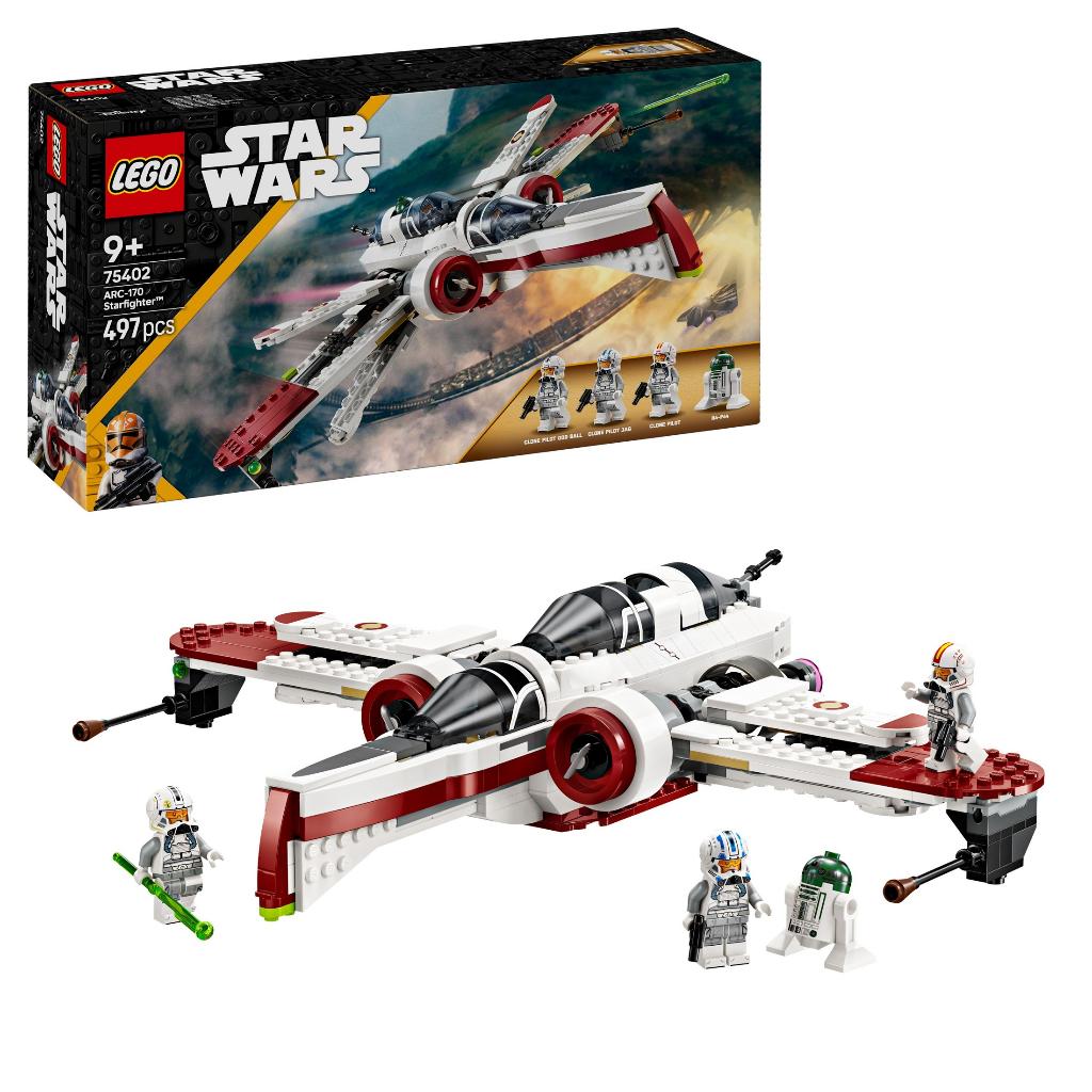 LEGO Star Wars 75402 ARC-170 Starfighter 497 delig, Kinderen en Baby's, Speelgoed | Duplo en Lego, Star Wars, Lego, Nieuw, Ophalen of Verzenden