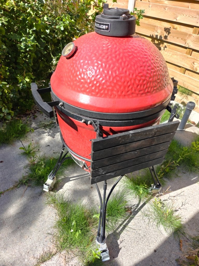 Kamado Joe Classic 1 (46 cm kookoppervlak), Ophalen, Gebruikt, Kamado Joe, Met accessoires