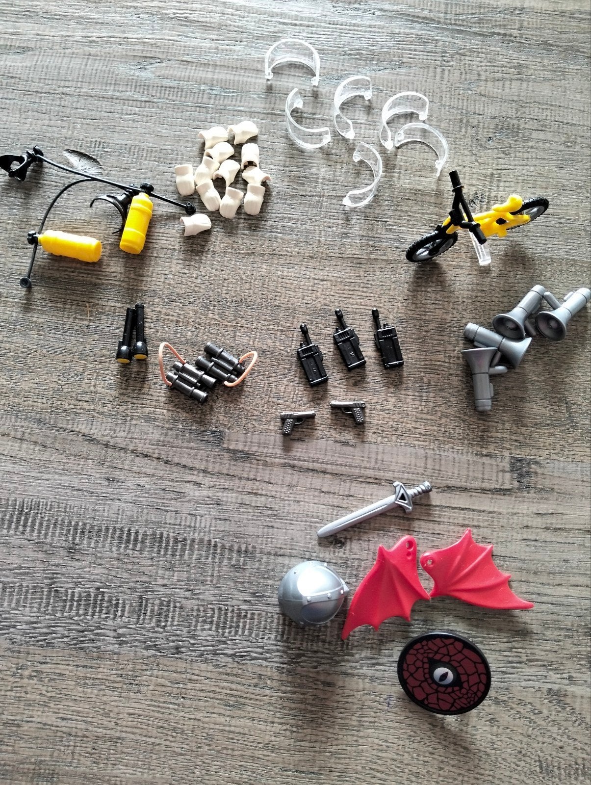 Playmobil accessoires brandweer - ridders, Ophalen of Verzenden, Zo goed als nieuw, Losse onderdelen