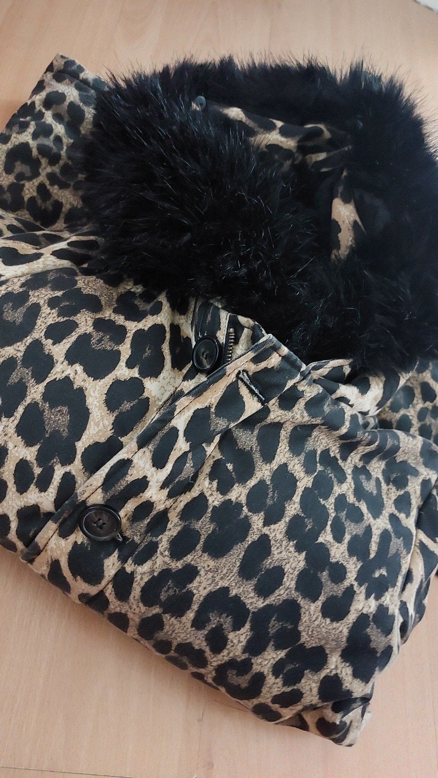 Te koop panter jas, Ophalen of Verzenden, Bruin