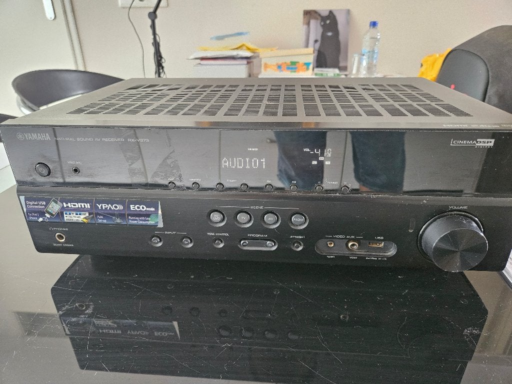 Yamaha receiver RX-V373, Gebruikt, Yamaha, Ophalen of Verzenden, 60 tot 120 watt