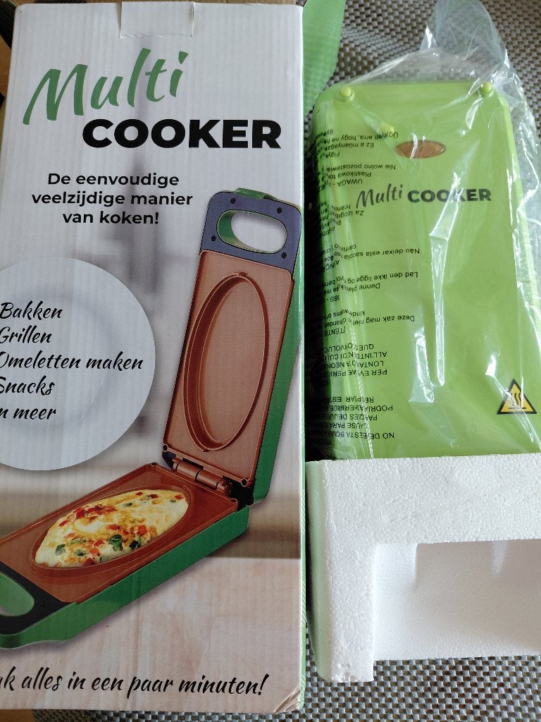 Groene multi cooker, Ophalen of Verzenden, Nieuw