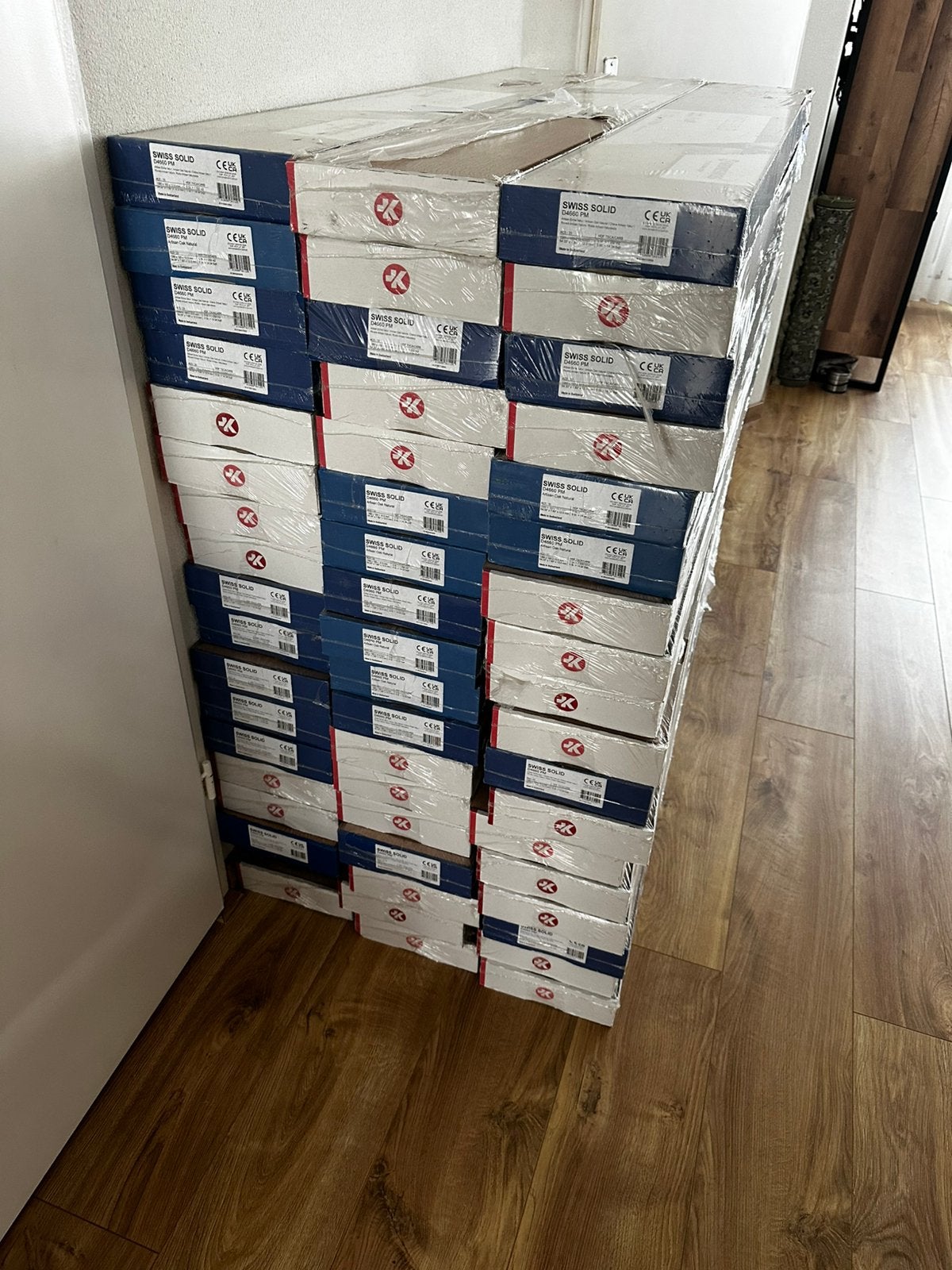 12 mm laminat, Doe-het-zelf en Verbouw, Ophalen, Nieuw, 10 m² of meer, 10 tot 30 cm