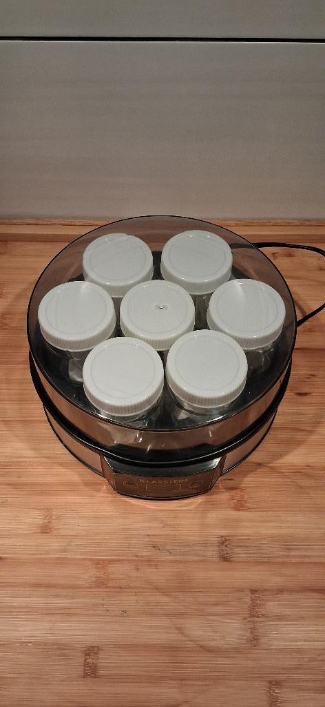Yoghurtmaker, Huis en Inrichting, Ophalen, Overige typen, Zo goed als nieuw, Zwart