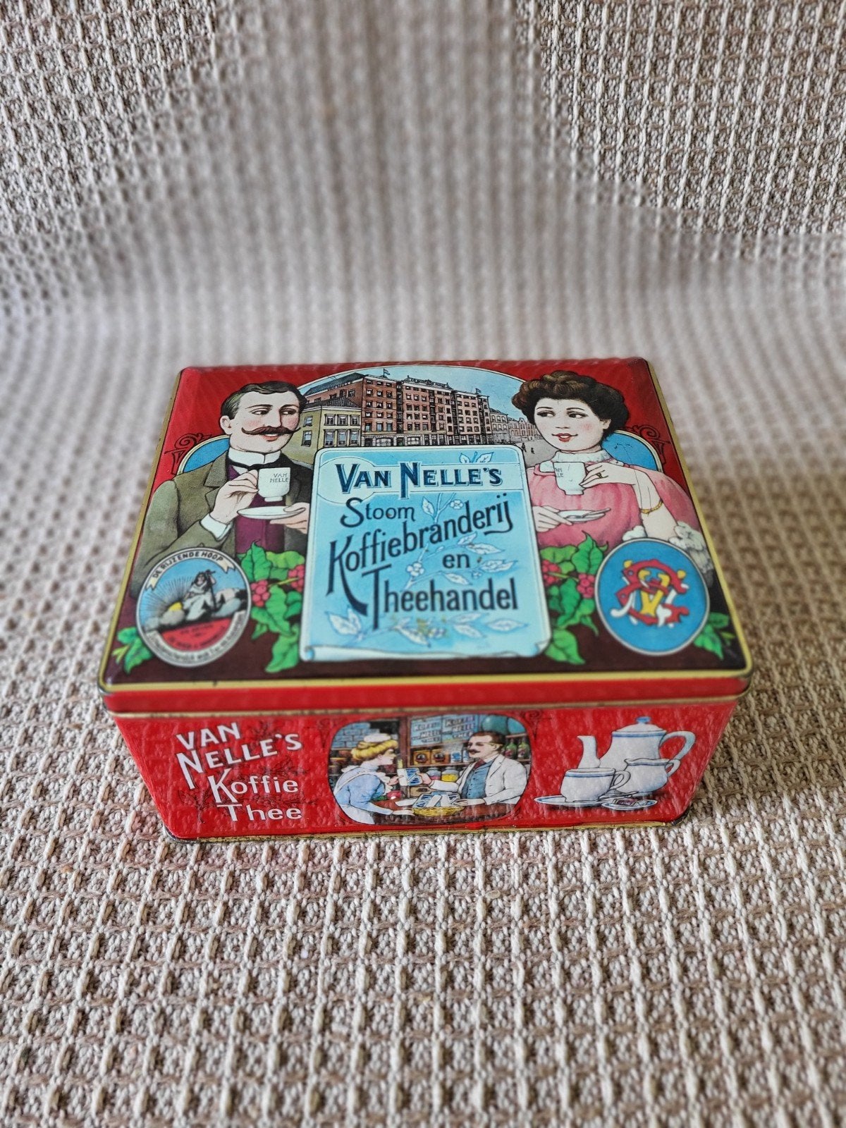 Van  Nelle blik, Ophalen of Verzenden, Gebruikt, Koffie, Van Nelle