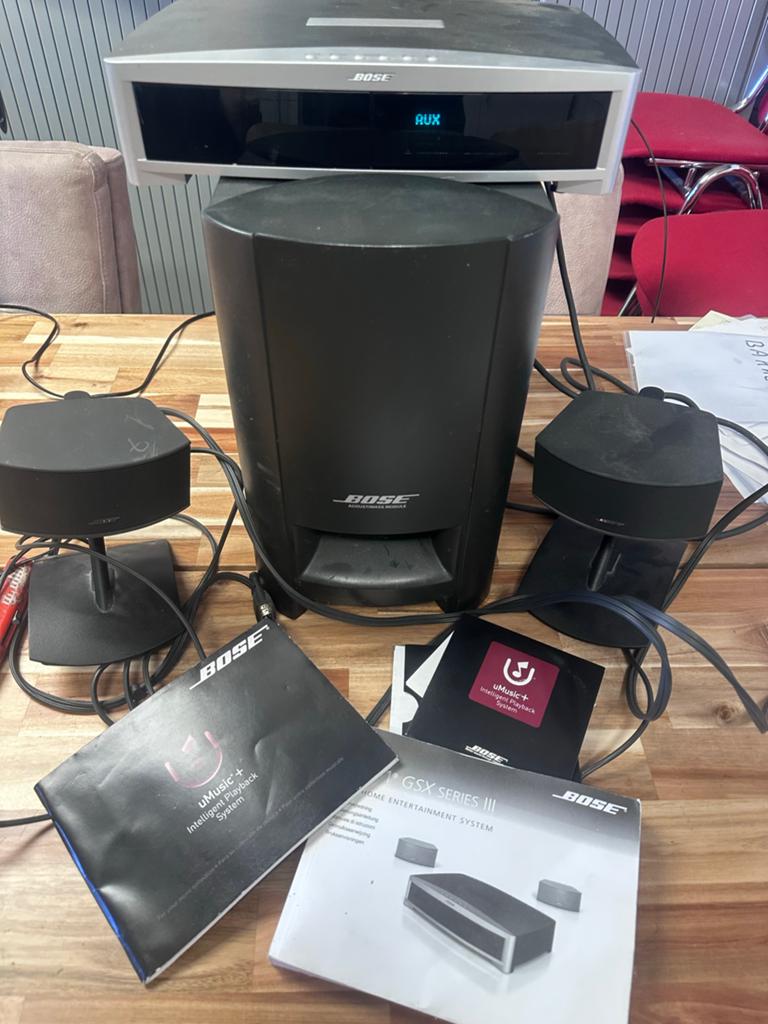Bose PS3-2-1 III Powered Speaker System - Home Entertainment, Ophalen, Zo goed als nieuw, 2.1-systeem, Overige spelers