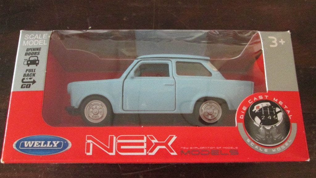 Trabant Welly 1:36, Ophalen of Verzenden, Nieuw, Auto