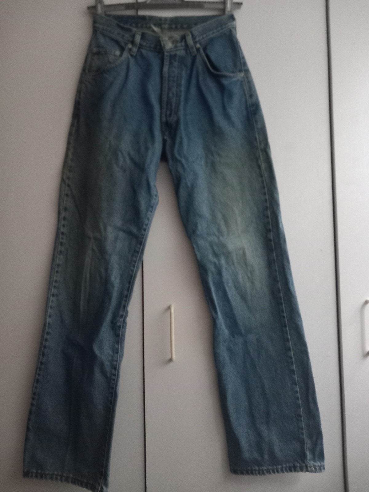 Jeans Spijkerbroek Duncan maat 29 lengte 34, Ophalen of Verzenden, Gedragen, Blauw, Duncan
