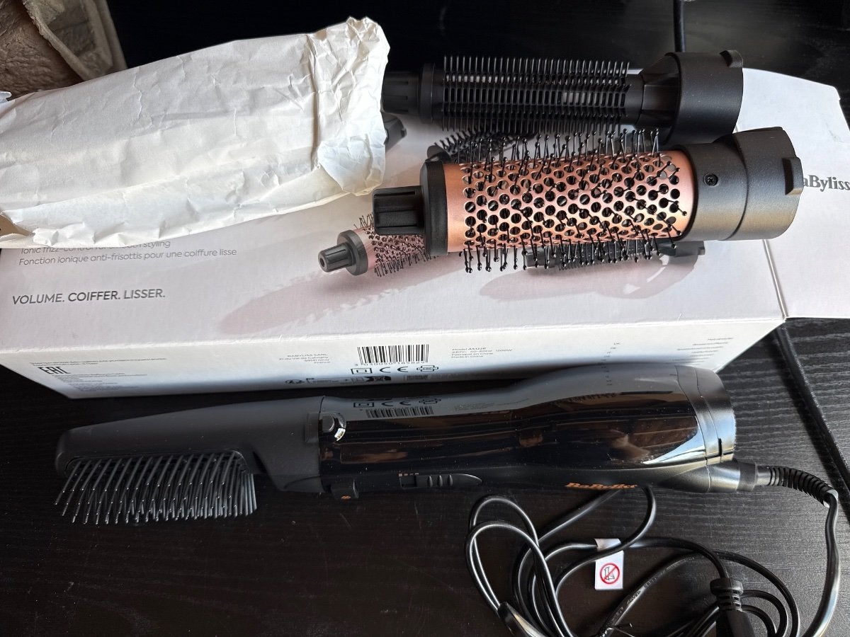 BaByliss Smooth Finish 1000 Föhnborstel - 1200W [Airstyler], Sieraden, Tassen en Uiterlijk, -, -, Nieuw, Ophalen of Verzenden