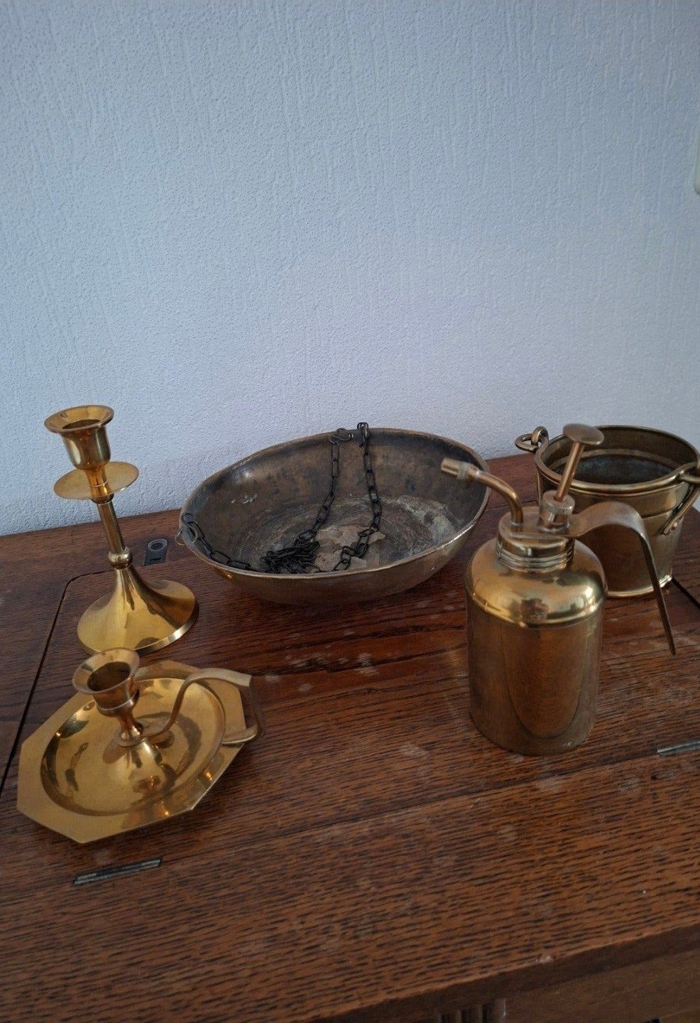Diverse koperen en bronzen decoratieartikelen, Ophalen of Verzenden, Koper of Brons