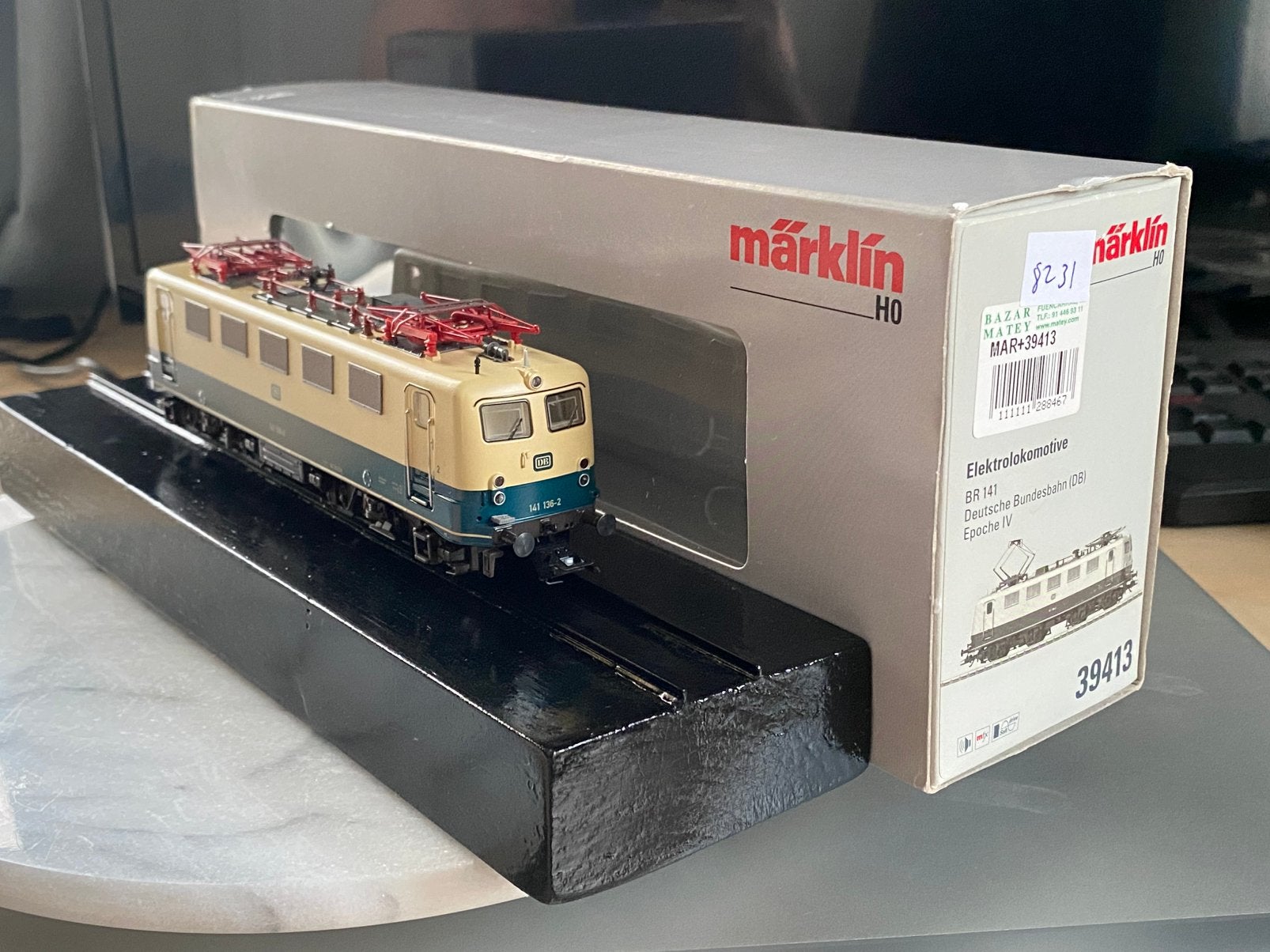Märklin H0 39413 MFX Sound SoftDrive BR 141 / E41 OVP, Wisselstroom, Locomotief, Ophalen of Verzenden, Zo goed als nieuw