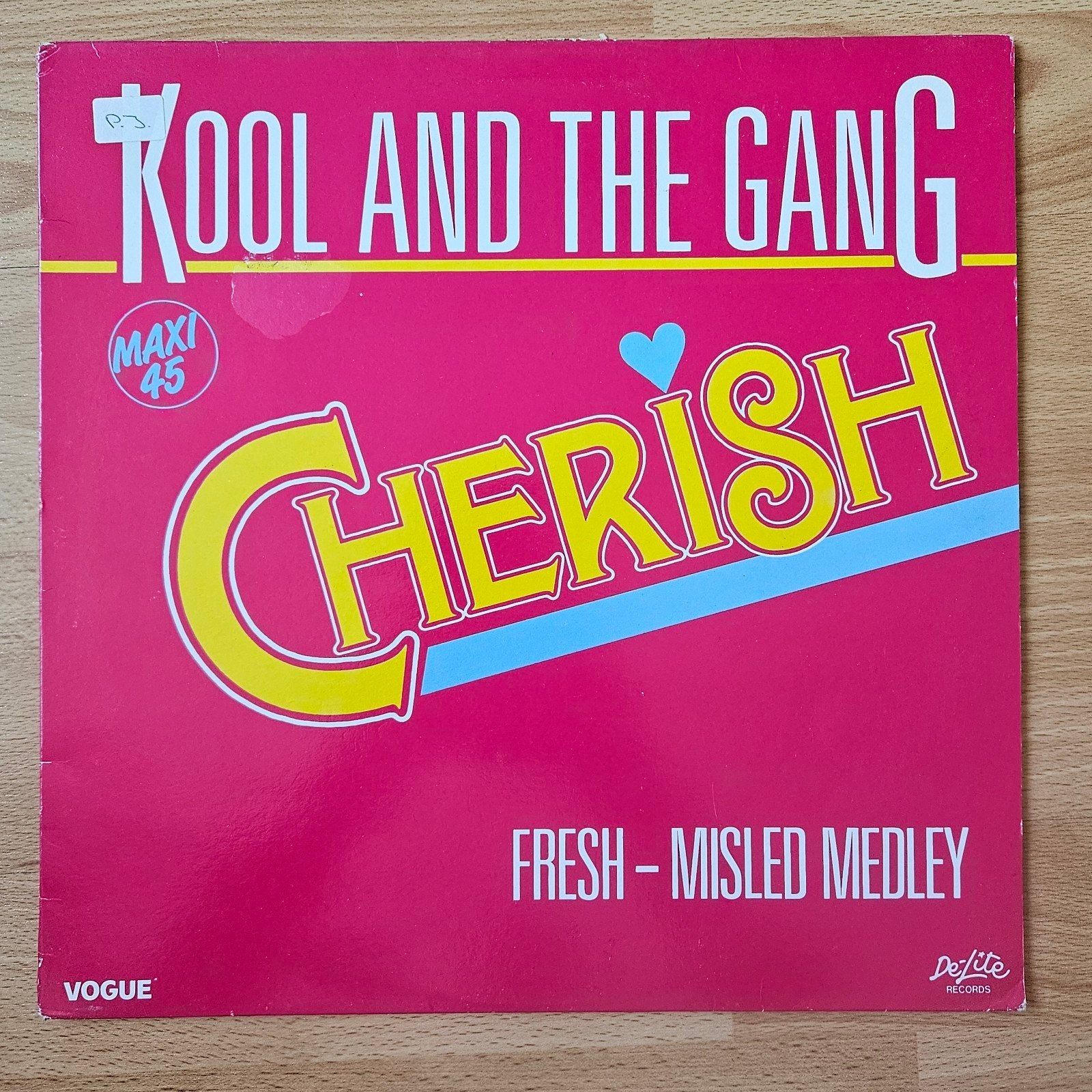 Kool & The Gang – Cherish - Maxi Single, Cd's en Dvd's, Vinyl Singles, Ophalen of Verzenden, 12 inch