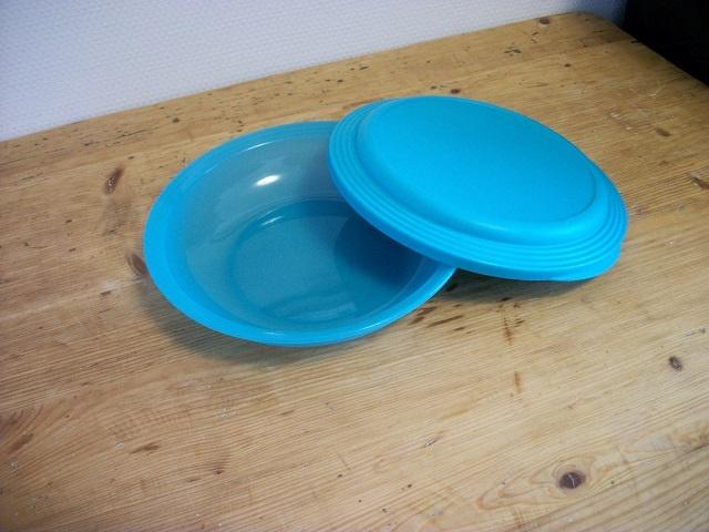 Tupperware Schaaltje ( groenblauw, 700 ml ), Ophalen of Verzenden, Gebruikt, Schaal