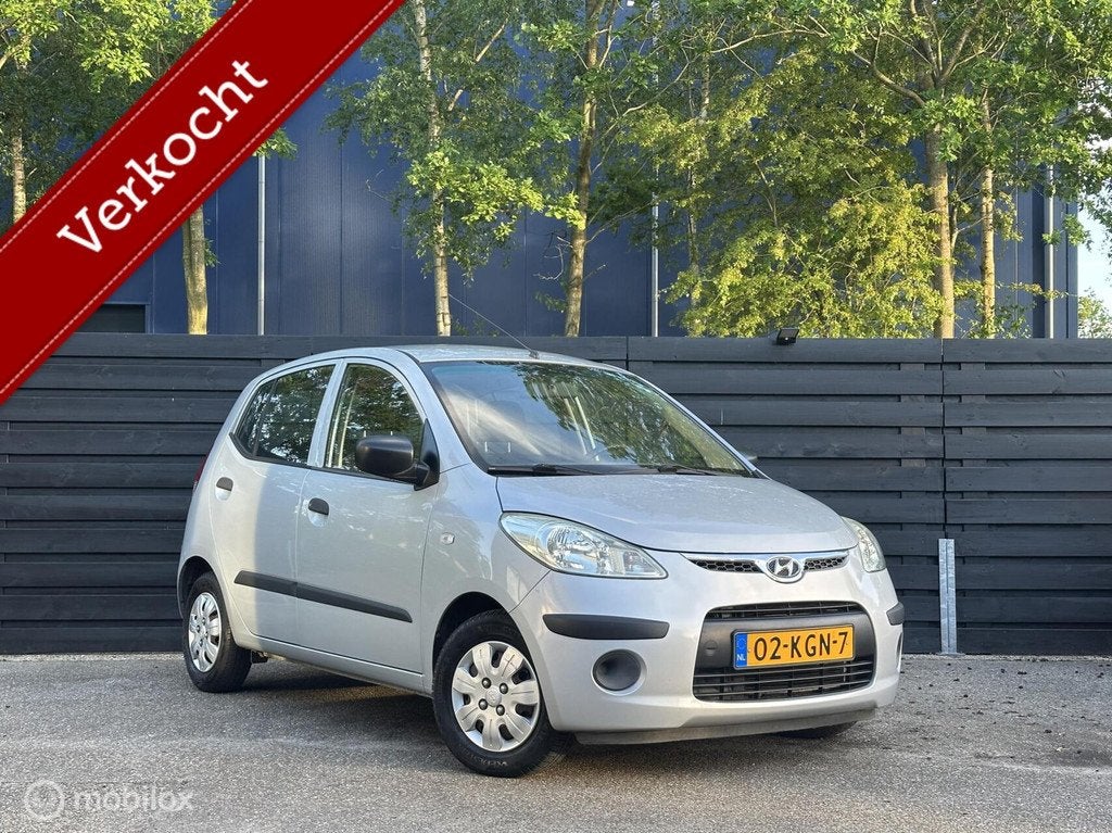 Hyundai i10 1.1 Dynamic Cool | Airco | 91dkm | 2009, Voorwielaandrijving, Gebruikt, 31 €/maand, 4 cilinders