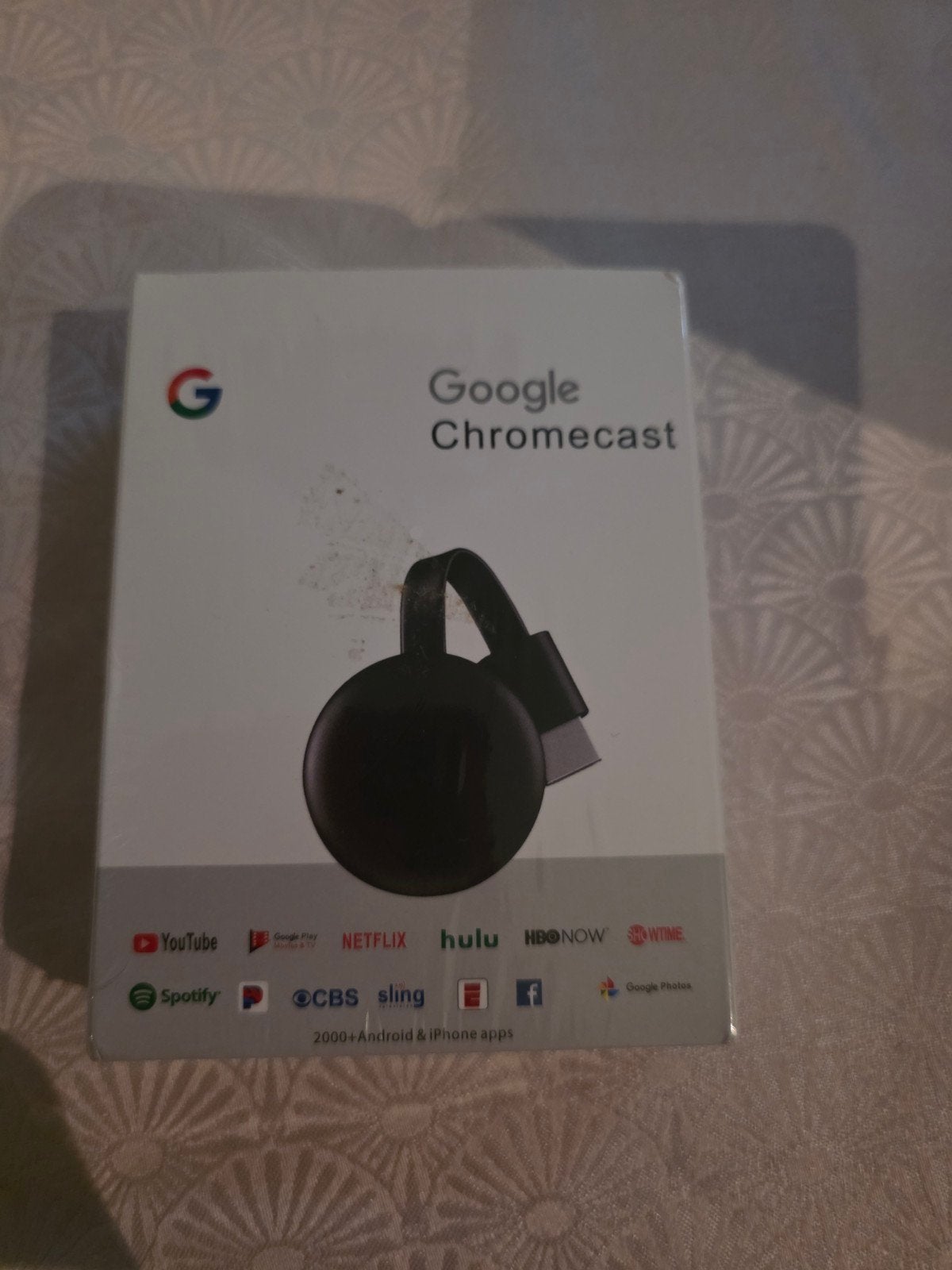 Nieuwe Google Chromecast (verzegeld), Ophalen of Verzenden, Nieuw, HDMI
