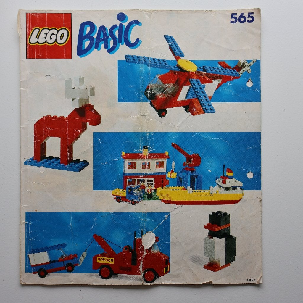 Lego Basic Universal Building Set 565 Build-N-Store Chest, Gebruikt, Overige thema's, Lego, Ophalen of Verzenden