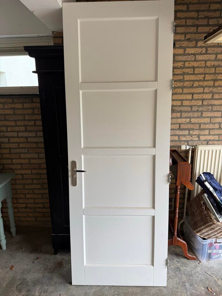Binnendeur Cando zware kwaliteit met slot, Doe-het-zelf en Verbouw, Ophalen, Gebruikt, 80 tot 100 cm, Binnendeur