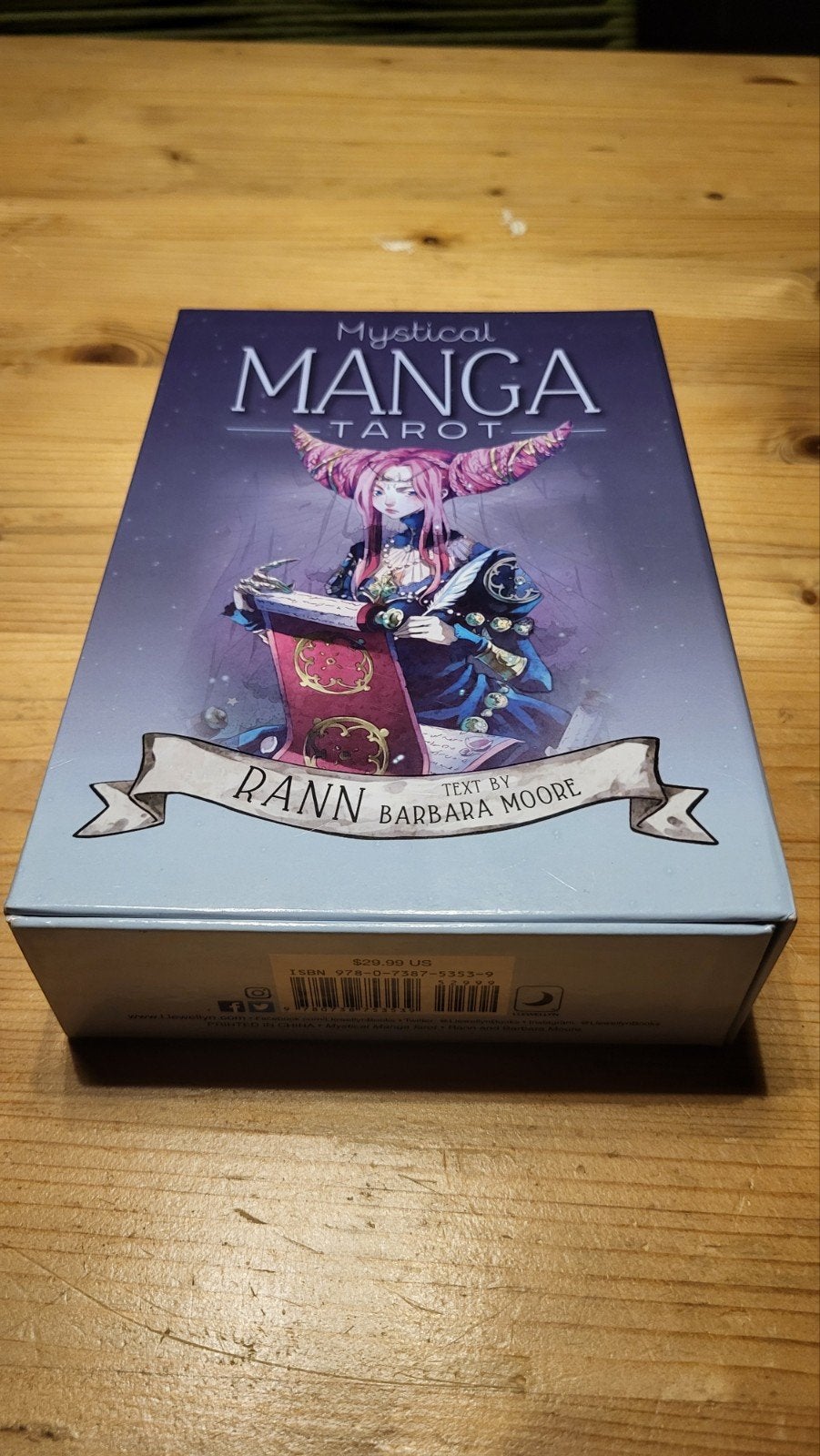 Mystical Manga Tarot Deck & Gidsboek - Rann & Barbara Moore, Ophalen of Verzenden